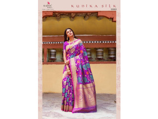 Rajtex Kunika Soft Minari Silk Saree – 93003 – AMI