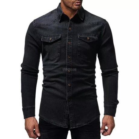 black-denim-long-sleeve-casual-shirt-for-men-001-upf-big-0