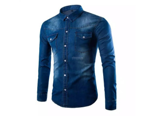 Full Sleeve Denim Shirt For Men