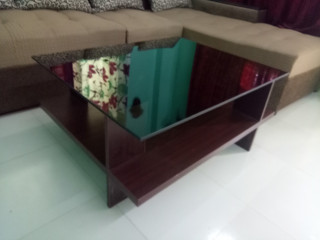 L shape sofa with Center table