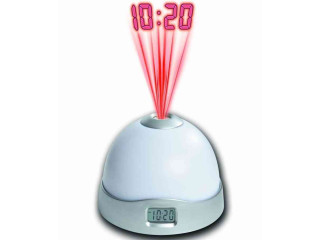 Colorful Projection Clock Star Sky Night Light