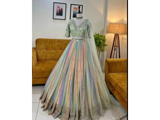 Multi colour lehenga ( মাল্টি কালার লেহেঙ্গা)