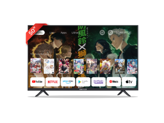 Sony Plus 50 Inch Frameless Voice Control 4K UHD Smart Android QLED TV